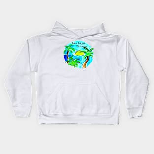 Las Lajas Panama Beach Scene Kids Hoodie